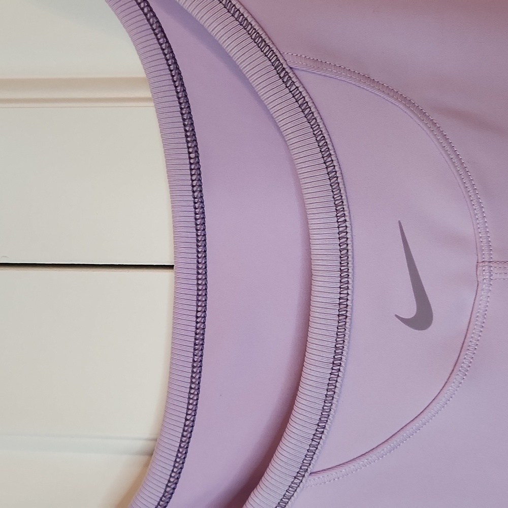 Nike Women's Lavender Athletic Bike Shorts Romper - Picture 10 of 13
